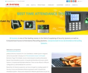 JBSYstemsindia.com(Attendance System) Screenshot