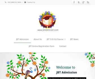 Jbtadmission.com(JBT Admission 2019) Screenshot