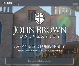 Jbu.edu(John Brown University) Screenshot