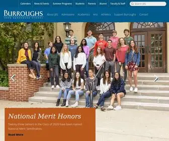 Jburroughs.org(John Burroughs School) Screenshot