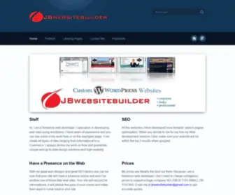 Jbwebsitebuilder.com(JBwebsitebuilder) Screenshot