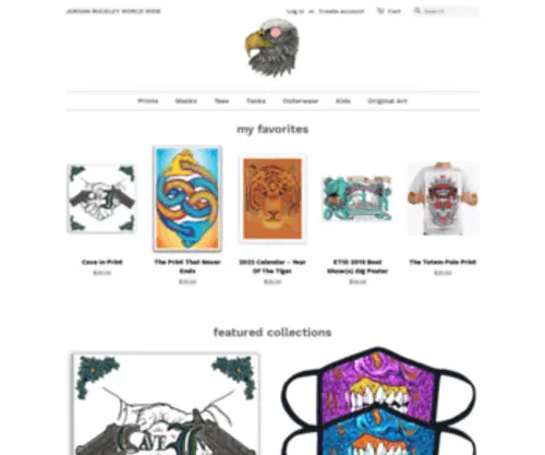 JBWW.com(Jordan Buckley World Wide Online Shop) Screenshot