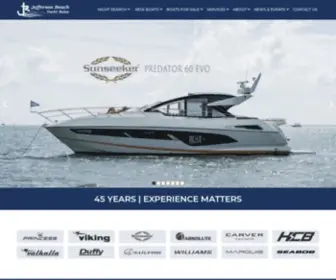 JBYS.com(Jefferson Beach Yacht Sales) Screenshot
