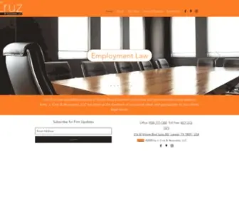 Jca-Law.com(Cruz & Associates) Screenshot