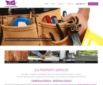 Jcaservices.com.au(Commercial Property Maintenance Services Perth) Screenshot