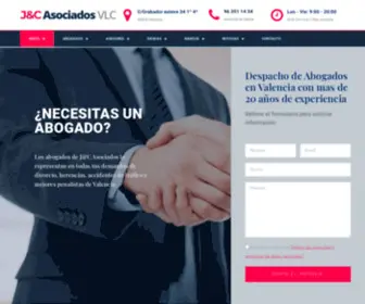 Jcasociados.es(Jcasociados Abogados Valencia) Screenshot