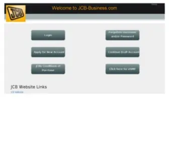 JCB-Business.com(JCB Business) Screenshot