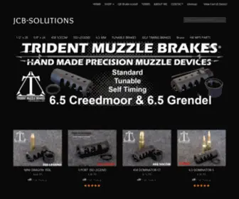 JCB-Solutions.com(Precision Muzzle Brakes and Muzzle Devices Made in the U.S.A) Screenshot