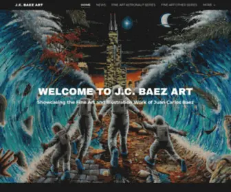 Jcbaezart.com(J.C. Baez) Screenshot