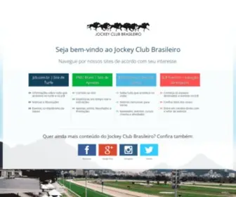 JCB.com.br(Jockey Club Brasileiro) Screenshot