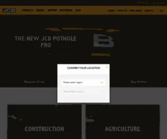 JCB.com Screenshot