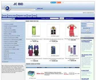 Jcbid.com(Online Auctions in USA JCBid) Screenshot