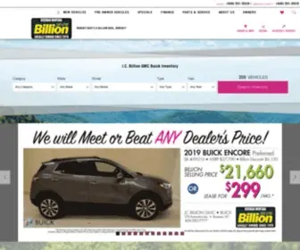 Jcbillionbozeman.com(Buick) Screenshot