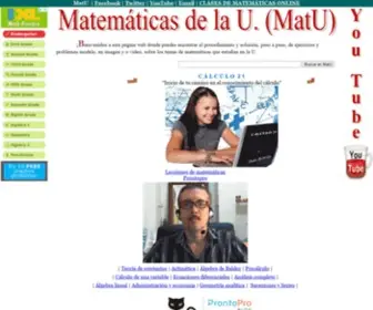 JCbmat.com(Matemáticas) Screenshot
