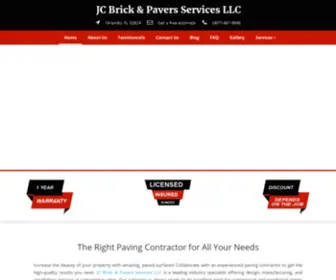 JCbrickpaversservices.com(JC Brick & Pavers Services LLC) Screenshot