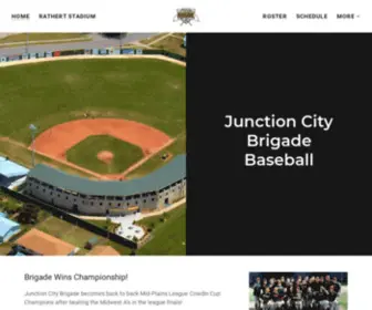 JCbrigade.com(JC Brigade Baseball) Screenshot