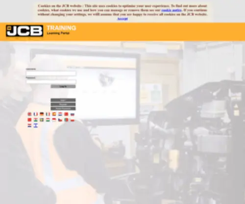 JCBtraining.com(JCB Training) Screenshot