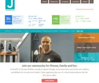 JCcbuffalo.org(Jewish Community Center of Greater Buffalo) Screenshot