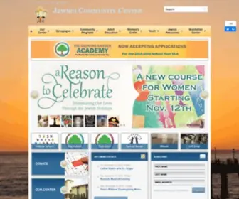 JCCMB.com(Jewish Community Center) Screenshot