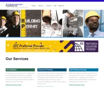 Jccode.com(Florida Building Code Education Consulting) Screenshot