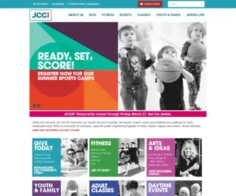 JCCSF.org(Jewish Community Center of San Francisco Home) Screenshot