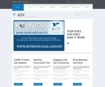 JCCV.org.au(Your description) Screenshot