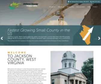 JCDa.org(Jackson County Development Authority) Screenshot