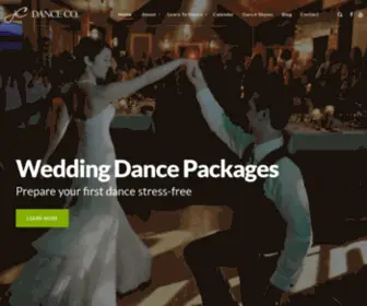 JCDanceco.ca(Ballroom Dance Lessons in Vancouver) Screenshot