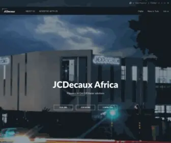 JCDecauxafrica.com(JCDecaux Africa) Screenshot
