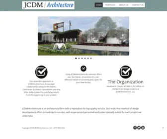 JCDM.com(JCDM/Architecture, LLC) Screenshot