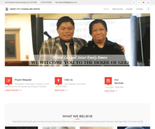 Jcecenter.org(United Church Pentecostal Jersey City Evangelism Center) Screenshot