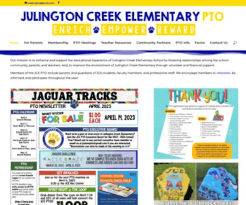 Jcepto.com(Julington Creek Elementary PTO) Screenshot