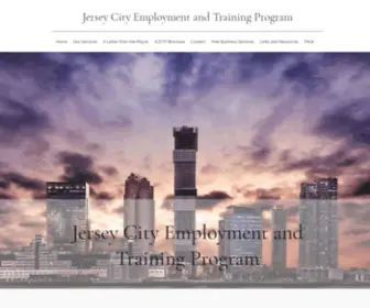 Jcetp.org(Jersey CIty Employment and Training Program) Screenshot