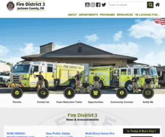 JCFD3.com(Jackson County) Screenshot