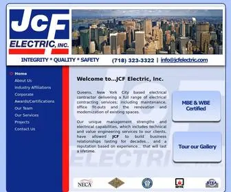 Jcfelectric.com(JCF Electric) Screenshot