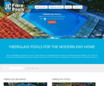 Jcfibrepools.co.za(JC Fibre Pools) Screenshot