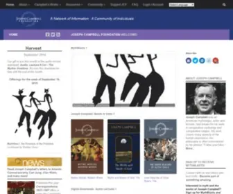 JCF.org(Joseph Campbell Foundation) Screenshot