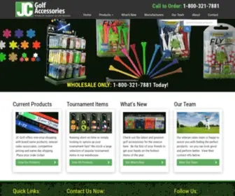 Jcgolfaccessories.com(Golf Accessories) Screenshot