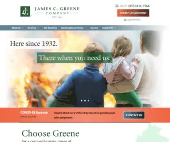 JCgreeneco.com(Greene Company) Screenshot