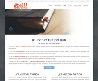 Jchistorytuition.com.sg(March Revision H1 H2 History Tuition) Screenshot