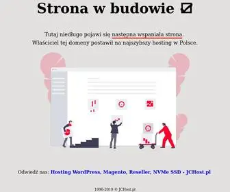 Jchost06.pl(Strona w budowie) Screenshot