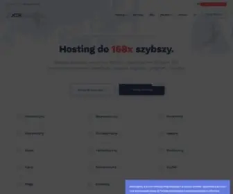 Jchost.pl(Hosting sklepów internetowych) Screenshot