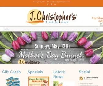 JChristophers.com(Familiar Family Food with Flair) Screenshot