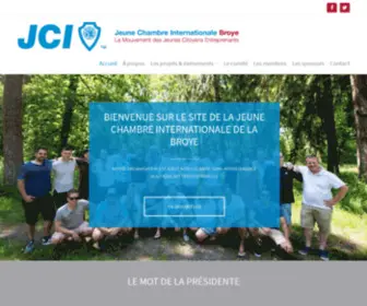 Jci-Broye.ch(JCI Broye) Screenshot