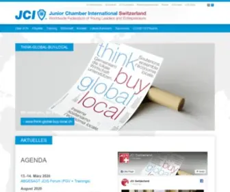 Jci.ch(JCI Switzerland) Screenshot