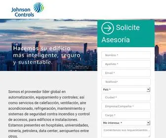 Jci.com.mx(Johnson Controls México) Screenshot