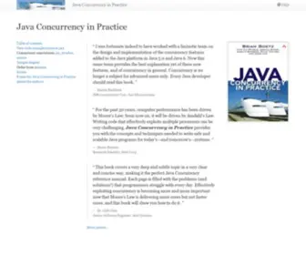 Jcip.net(Java Concurrency in Practice) Screenshot
