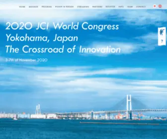 Jciwc-2020.com(The JCI World Congress) Screenshot