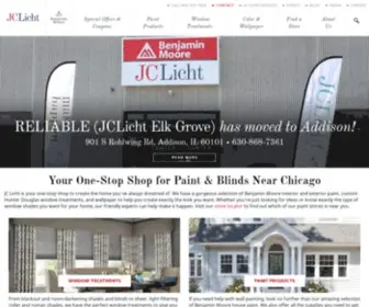 Jclicht.com(Blinds Chicago) Screenshot