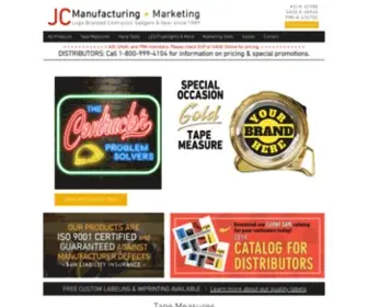 Jclogobrands.com(JC Manufacturing & Marketing) Screenshot